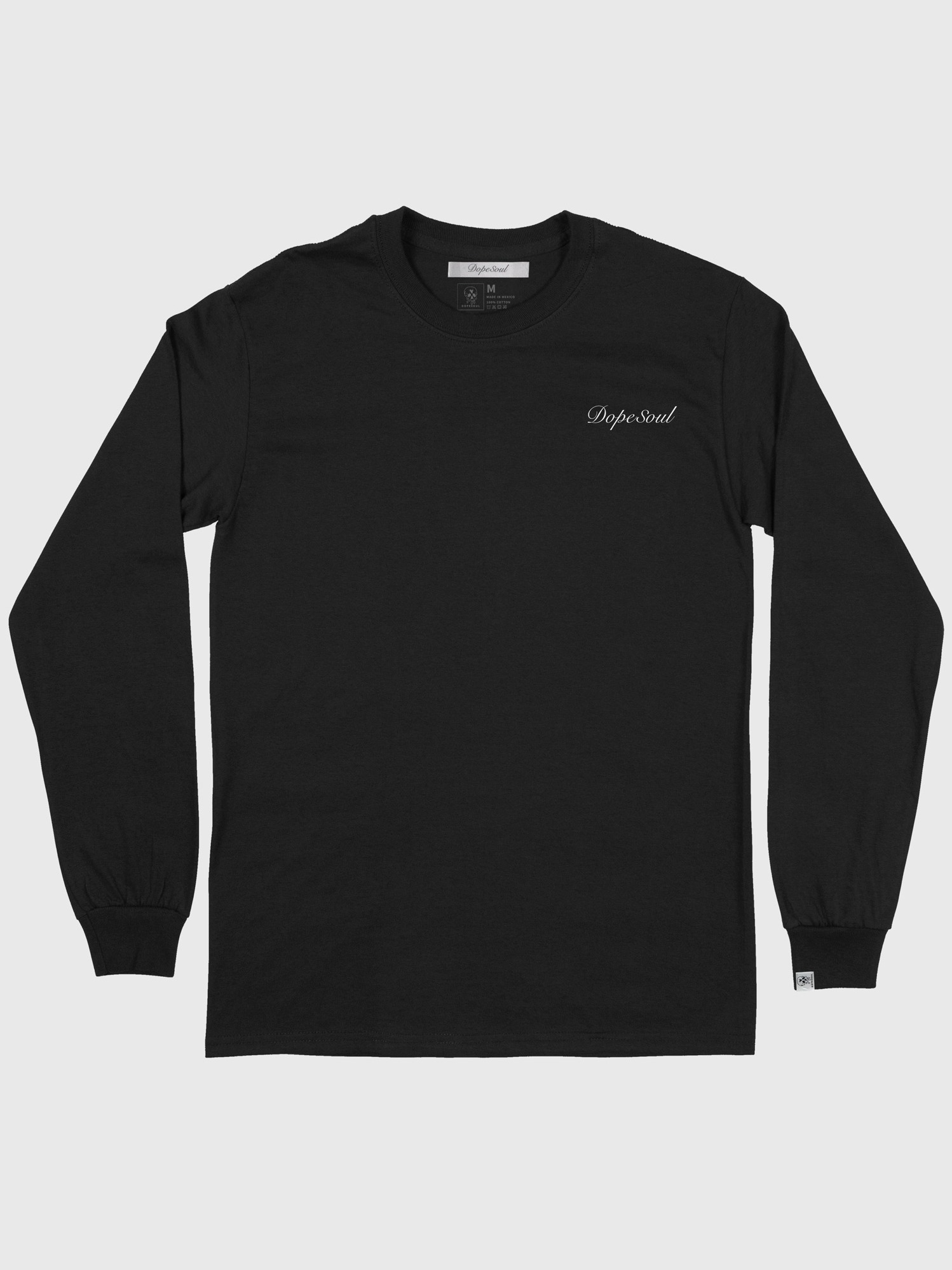 BLACK WORDMARK L/S product image (1)